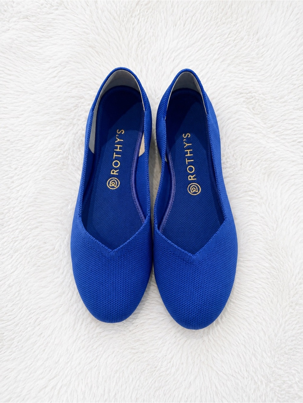 Rothy's Cornflower Ballet Flats